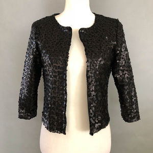 black sequin jacket forever 21